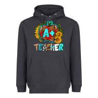 Smoke a+ teacher apple Heavyweight Hoodie - BundleAndBundleShop