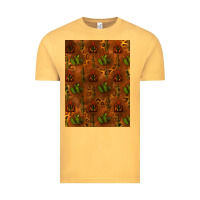 Vintage Mustard cactus background Vintage Tee - RanaPortraitStore