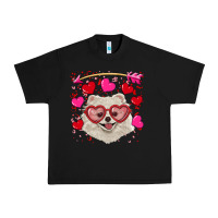 Black Valentine's day white pomeranian Urban Heavy Tee - RanaPortraitStore