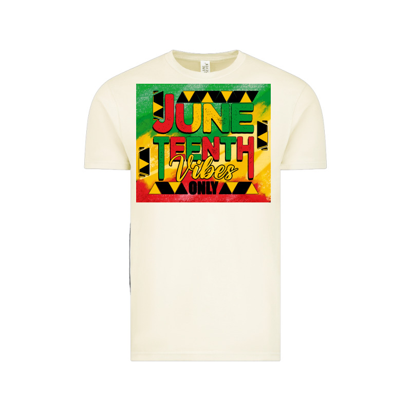 Juneteenth Vibes Only Tumbler Vintage Tee by BarkalooDesign | Teevron