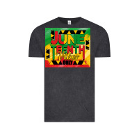 Vintage Black juneteenth vibes only tumbler Vintage Tee - BarkalooDesign