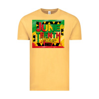 Vintage Mustard juneteenth vibes only tumbler Vintage Tee - BarkalooDesign