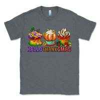 Charcoal Heather hallothanksmas cupcakes Classic Tee - texasbilliewilder
