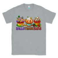 Heather Grey hallothanksmas cupcakes Classic Tee - texasbilliewilder