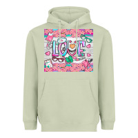 Matcha watercolor love nurse tumbler Heavyweight Hoodie - BundleAndBundleShop