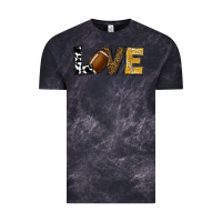 Cloud Black football love Vintage Tee - RanaPortraitStore