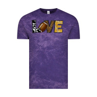 Cloud Purple football love Vintage Tee - RanaPortraitStore
