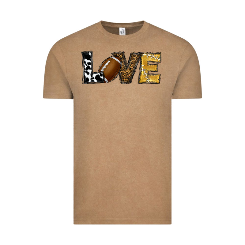 Football Love Vintage Tee by RanaPortraitStore | Teevron