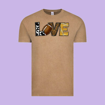 Vintage Tee football love