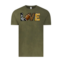 Vintage Olive football love Vintage Tee - RanaPortraitStore