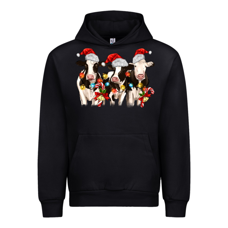 Christmas Three Cows Urban Hoodie by MaliasSmallBusiness | Teevron
