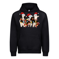 Black christmas three cows Urban Hoodie - MaliasSmallBusiness
