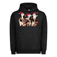 Pigment Black christmas three cows Urban Hoodie - MaliasSmallBusiness