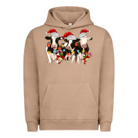 Pigment Burro christmas three cows Urban Hoodie - MaliasSmallBusiness