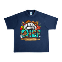 Navy chef Urban Heavy Tee - texasbilliewilder
