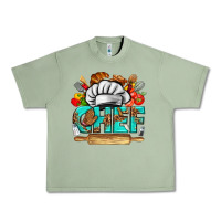 Oil Green chef Urban Heavy Tee - texasbilliewilder