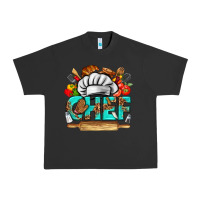 Pigment Black chef Urban Heavy Tee - texasbilliewilder