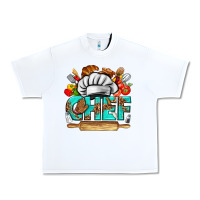 White chef Urban Heavy Tee - texasbilliewilder