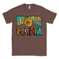 Chestnut mama sunflower junkie Classic Tee - Zillion Design Studio