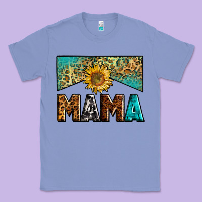 Mama Sunflower Junkie Classic Tee Designed By Zillion Design Studio