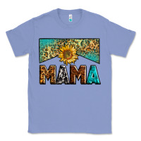 Colony Blue mama sunflower junkie Classic Tee - Zillion Design Studio