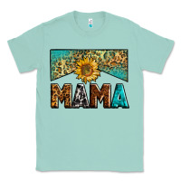 Seafoam mama sunflower junkie Classic Tee - Zillion Design Studio