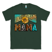 Sports Green mama sunflower junkie Classic Tee - Zillion Design Studio