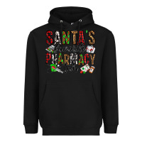 Black santa's favorite pharmacy tech Heavyweight Hoodie - Jasminsmagicworld