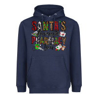 Navy santa's favorite pharmacy tech Heavyweight Hoodie - Jasminsmagicworld