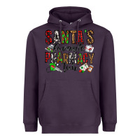 Plum santa's favorite pharmacy tech Heavyweight Hoodie - Jasminsmagicworld