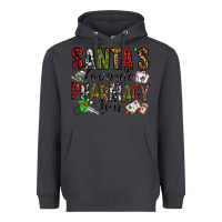 Smoke santa's favorite pharmacy tech Heavyweight Hoodie - Jasminsmagicworld