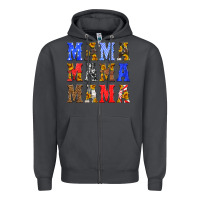 Smoke mama american flag 4th of july Zipper Hoodie - HRA Design Shop