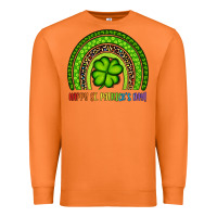 Carrot Happy St. Patrick's Day Shamrock Rainbow Premium Sweatshirt - Artiststas