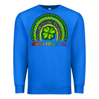 True Royal Happy St. Patrick's Day Shamrock Rainbow Premium Sweatshirt - Artiststas