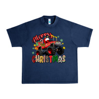 Navy merry christmas truck Urban Heavy Tee - Zillion Design Studio