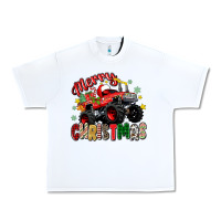 White merry christmas truck Urban Heavy Tee - Zillion Design Studio