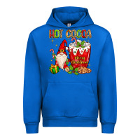 Cobalt Christmas gnome hot cocoa Urban Hoodie - MaliasSmallBusiness