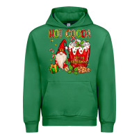 Emerald Christmas gnome hot cocoa Urban Hoodie - MaliasSmallBusiness