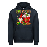 Navy Christmas gnome hot cocoa Urban Hoodie - MaliasSmallBusiness