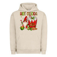 Pigment French Oak Christmas gnome hot cocoa Urban Hoodie - MaliasSmallBusiness