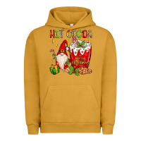 Pigment Peanut Butter Christmas gnome hot cocoa Urban Hoodie - MaliasSmallBusiness