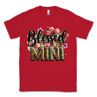 Red flowers blessed mini Classic Tee - Zillion Design Studio