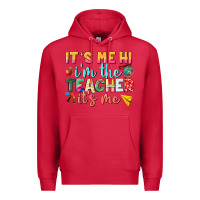Cardinal its me hi im the teacher its me nca Premium Hoodie - NancyCooperArtShop
