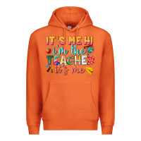 Carrot its me hi im the teacher its me nca Premium Hoodie - NancyCooperArtShop