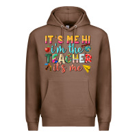 Chestnut its me hi im the teacher its me nca Premium Hoodie - NancyCooperArtShop