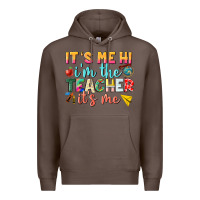 Coffee its me hi im the teacher its me nca Premium Hoodie - NancyCooperArtShop