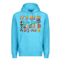 Ocean Blue its me hi im the teacher its me nca Premium Hoodie - NancyCooperArtShop