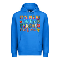 True Royal its me hi im the teacher its me nca Premium Hoodie - NancyCooperArtShop
