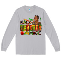 Moon Dust black teacher  magic Long Sleeve Tee - AdoDesignShop