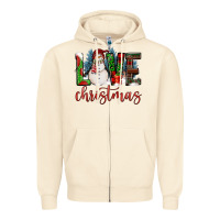 Sandshell love christmas Zipper Hoodie - FaDigitalArtStudio